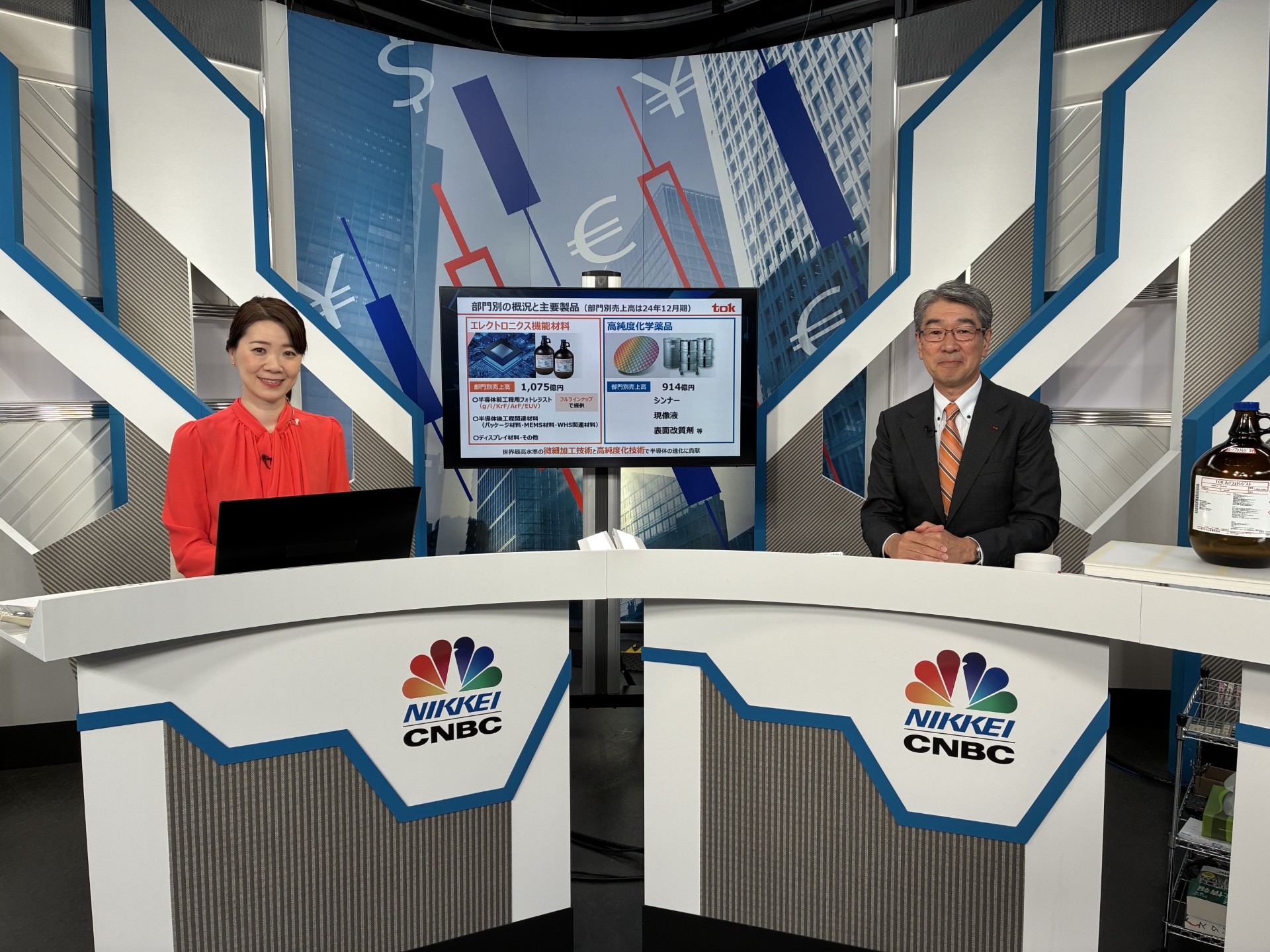 日経CNBC「トップに聞く」に取締役社長 種市が出演しました