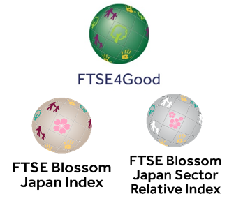 ESG投資指標「FTSE4Good Index Series」および「FTSE Blossom Japan Index」の構成銘柄に初選定